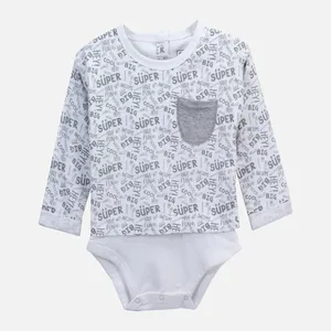 بادی آستین بلند نوزادی چروکی مدل CHRKE-0002