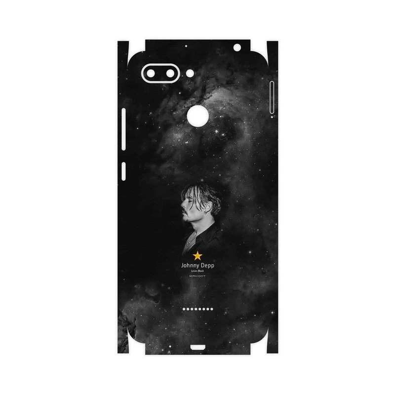 برچسب پوششی ماهوت مدل Johnny Depp-FullSkin مناسب برای گوشی موبایل شیائومی Redmi 6