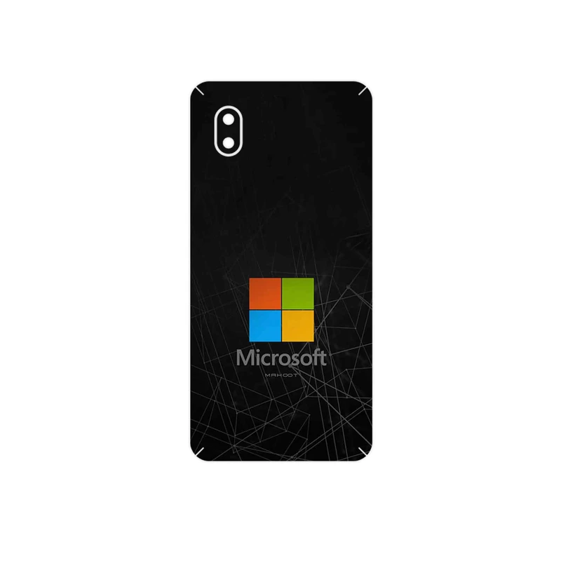 برچسب پوششی ماهوت مدل Microsoft_Logo مناسب برای گوشی موبایل سامسونگ Galaxy A01 Core