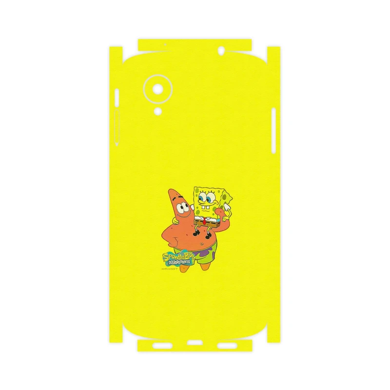 برچسب پوششی ماهوت مدل SpongeBob SquarePants-FullSkin مناسب برای گوشی موبایل گوگل Nexus 5