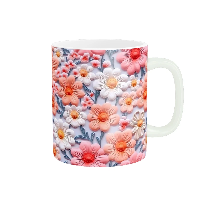 ماگ پاد آفرین طرح گل کد 3687