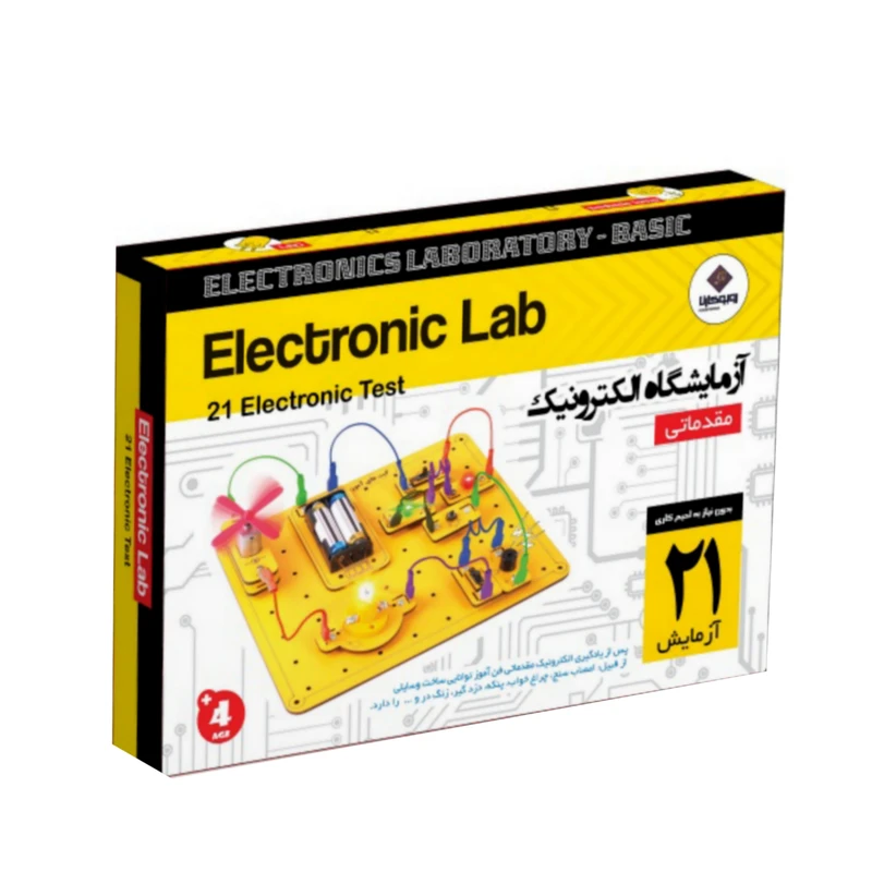 کیت آموزشی الکترونیک مدل مقدماتی ربوکارنا
