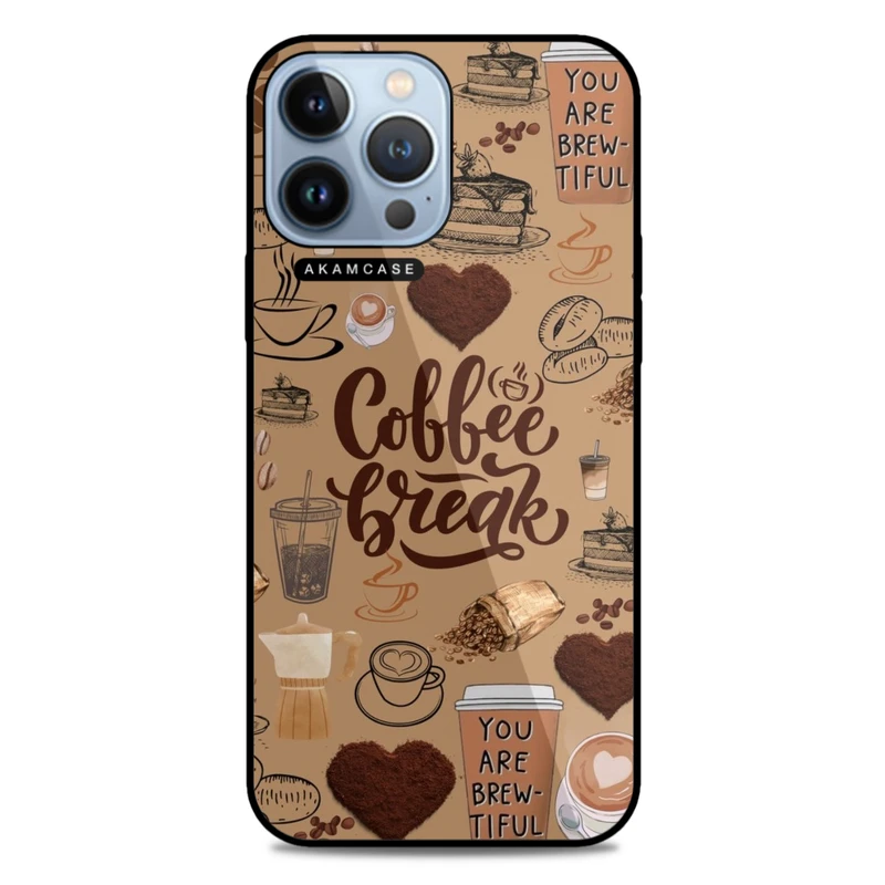 کاور آکام مدل AMC-WA13PROMAX-COFFEE-18 مناسب برای گوشی موبایل اپل iPhone 13 Pro Max