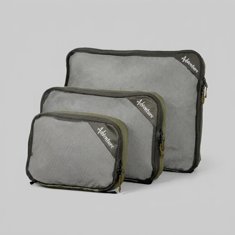 نظم دهنده ساک و چمدان ادونچر  مدل packing cubes بسته 3 عددی