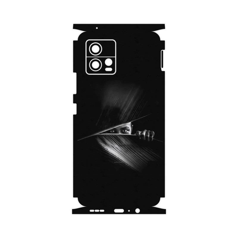 برچسب پوششی ماهوت مدل Black Portrait-FullSkin مناسب برای گوشی موبایل موتورولا Moto G72