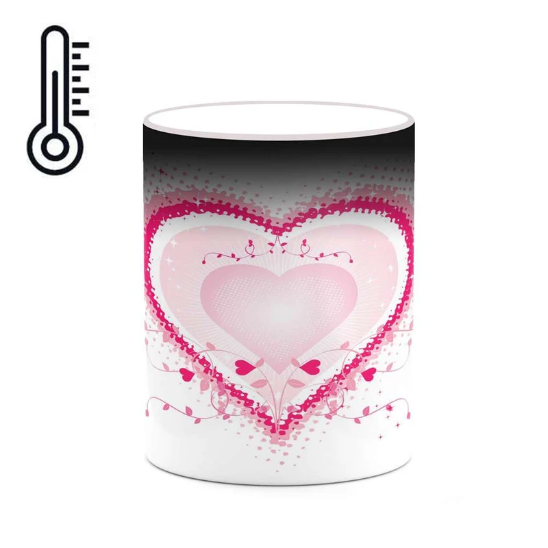 ماگ حرارتی کاکتی مدل Love کد mgh20692