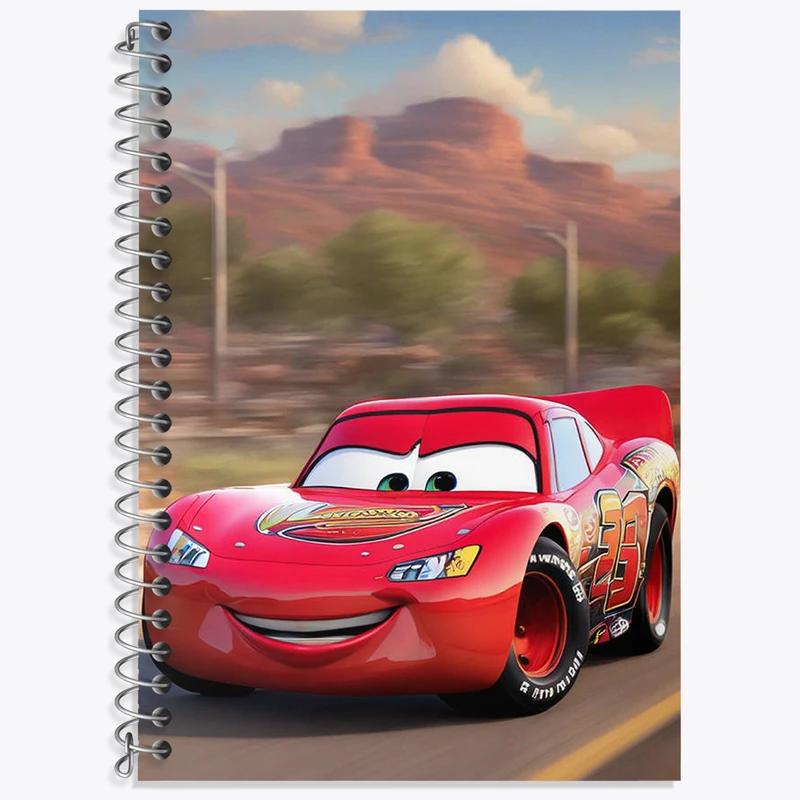 دفتر نت موسیقی 50 برگ خندالو طرح ماشین ها کد N1972