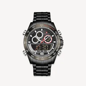 ساعت مچی عقربه‌ای مردانه نیوی فورس مدل 9188BK