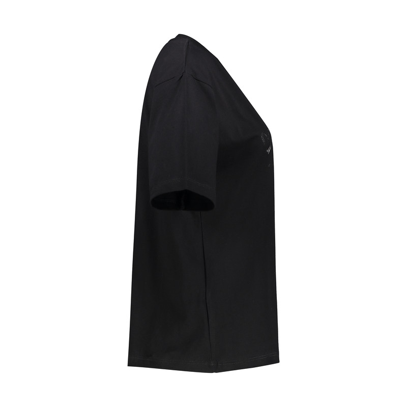 تی شرت آستین کوتاه زنانه باینت مدل 809-1 رنگ مشکی