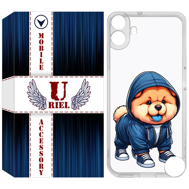 کاور یوریل مدل Clear کد 65 طرح سگ آبی مناسب برای گوشی موبایل ناتینگ فون Nothing CMF Phone 1