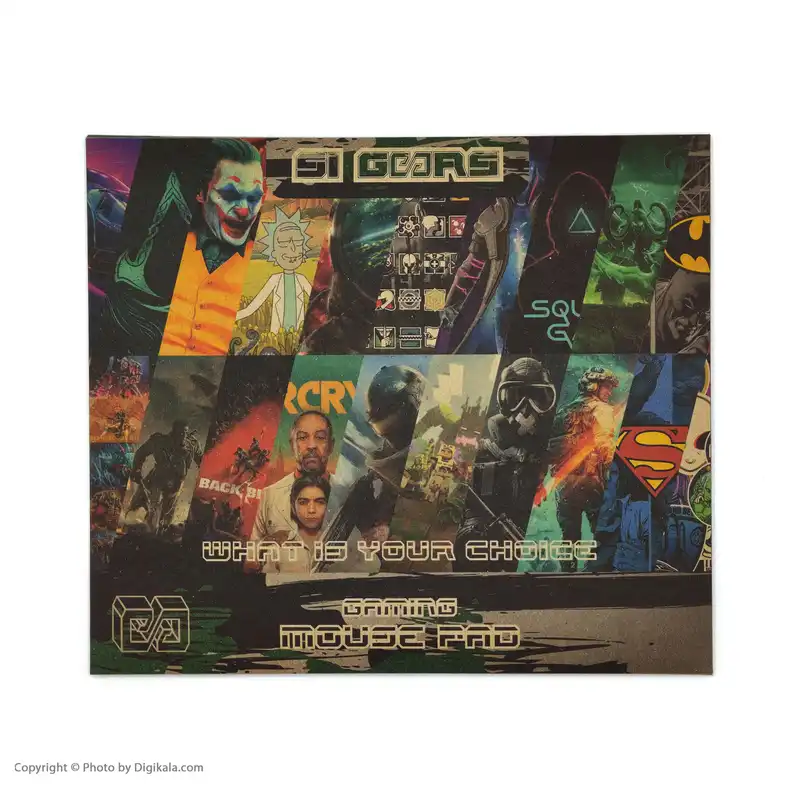 ماوس پد مخصوص بازی اس ای گییرز مدل Farcry 6