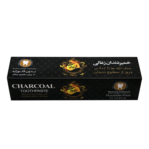 خمیر دندان زغالی مدل kl حجم 100 میلی لیتر