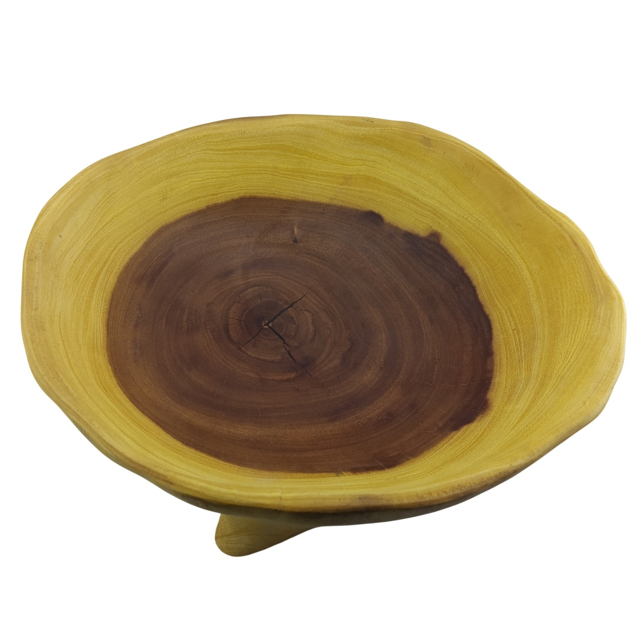شکلات خوری چوبی مدل دفرمه گرد