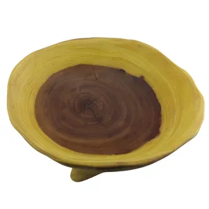 شکلات خوری چوبی مدل دفرمه گرد