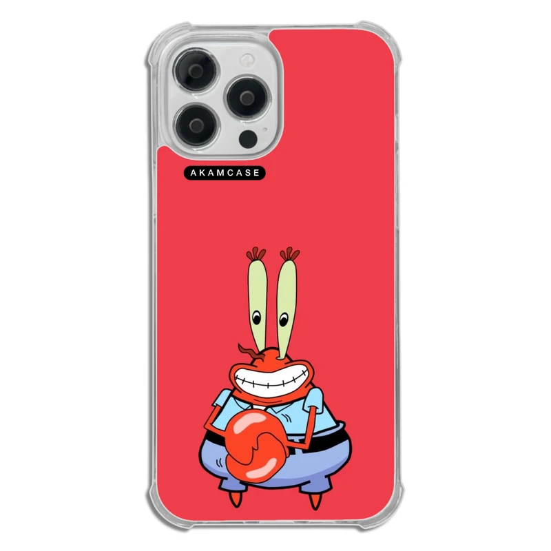 کاور آکام مدل AMC-WTA13PROMAX-SPONGE BOB2 مناسب برای گوشی موبایل اپل iPhone 13 Pro Max