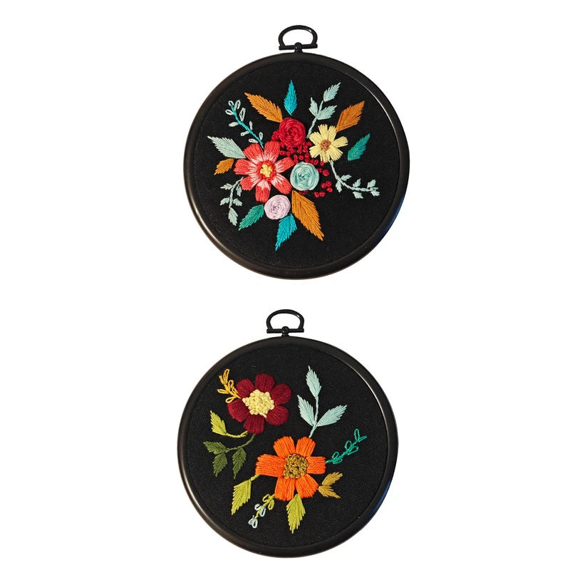 تابلو گلدوزی مدل بهار بسته دو عددی