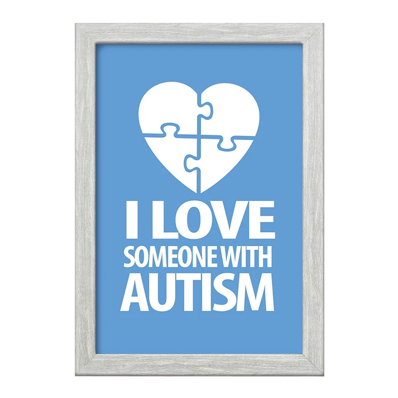 تابلو خندالو طرح اتیسم Autism کد 26725