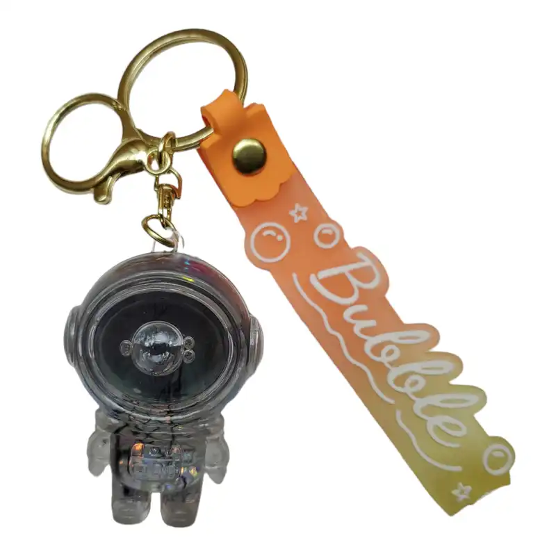 جاکلیدی مدل آکواریومی آدم فضایی طرح گل