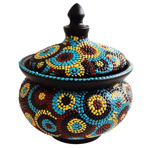  قندان سفالی کد G19