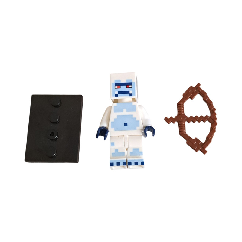 اکشن فیگور مدل ماینکرافت طرح اسکین snowman