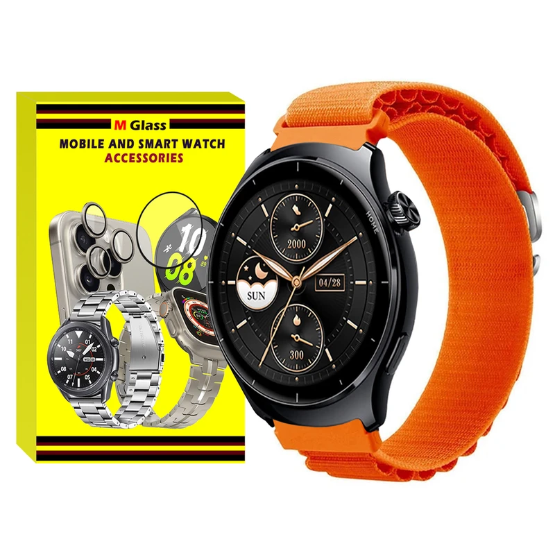 بند ام‌گلس مدل Alpine MG TW مناسب برای ساعت هوشمند میبرو Lite 3 Pro