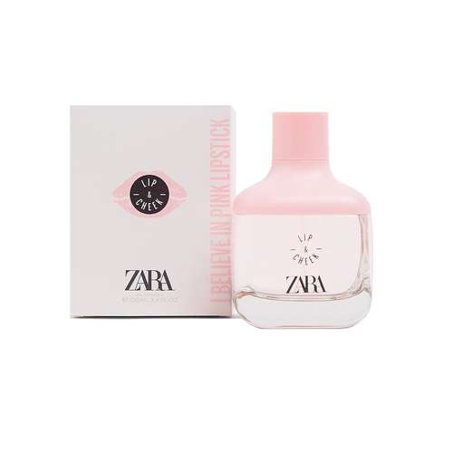 ادو تویلت زنانه زارا مدل lip and cheek حجم 100 میلی لیتر