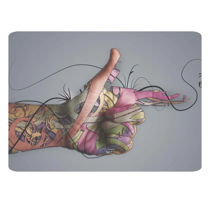 ماوس پد مدل دست کد 489 BBB