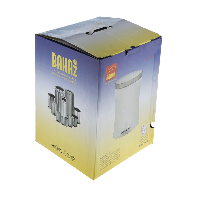 سطل زباله بهاز کالا مدل کمرباریک کد 14L-silent