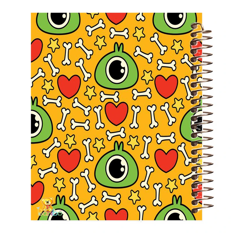 دفتر نقاشی 50 برگ بانیبو مدل هیولا کد 431