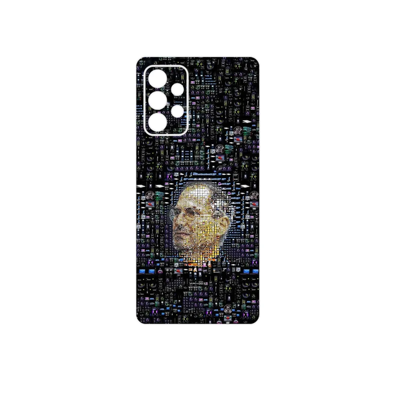 برچسب پوششی ماهوت مدل 2 Collage of Steve Jobs مناسب برای گوشی موبایل سامسونگ Galaxy A53 5G