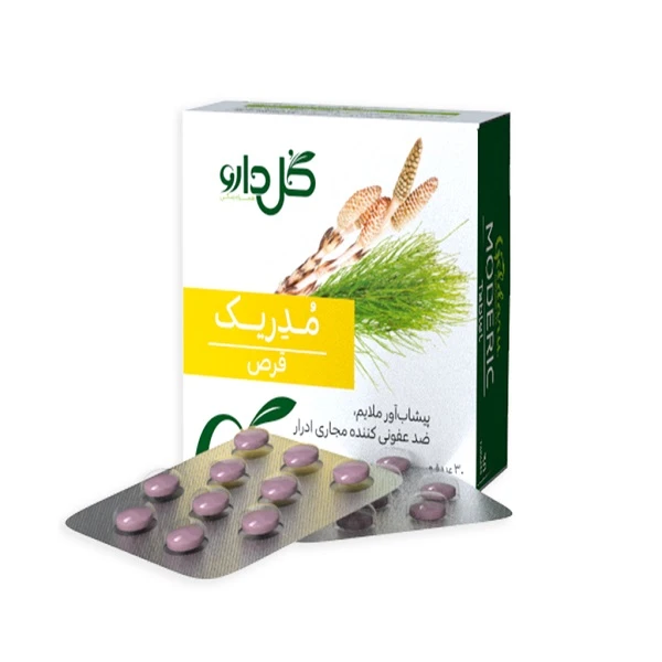 قرص مدریک گل دارو بسته 30 عددی