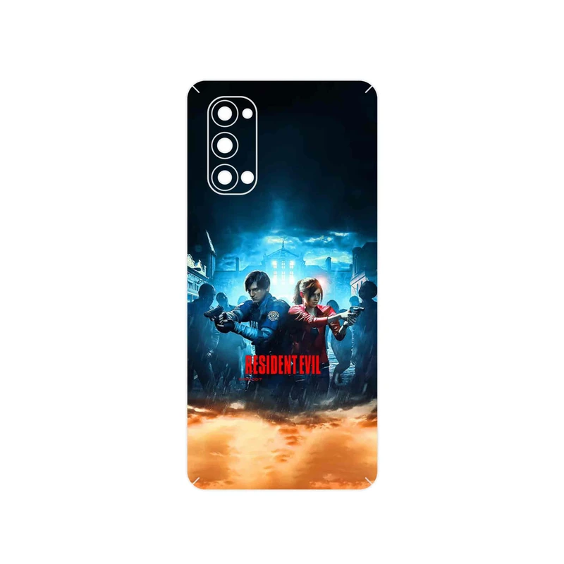 برچسب پوششی ماهوت مدل Residentevil Game Series مناسب برای گوشی موبایل اپو Reno4 Pro 5G