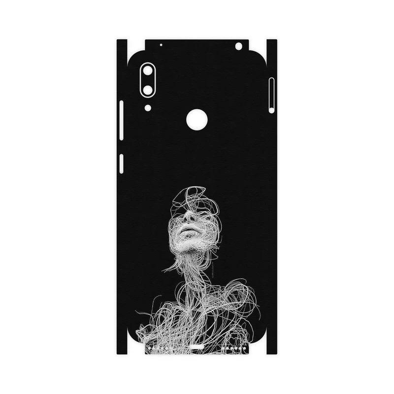 برچسب پوششی ماهوت مدل Strings Digital Art 2-FullSkin مناسب برای گوشی موبایل هوآوی Y7 Prime 2019