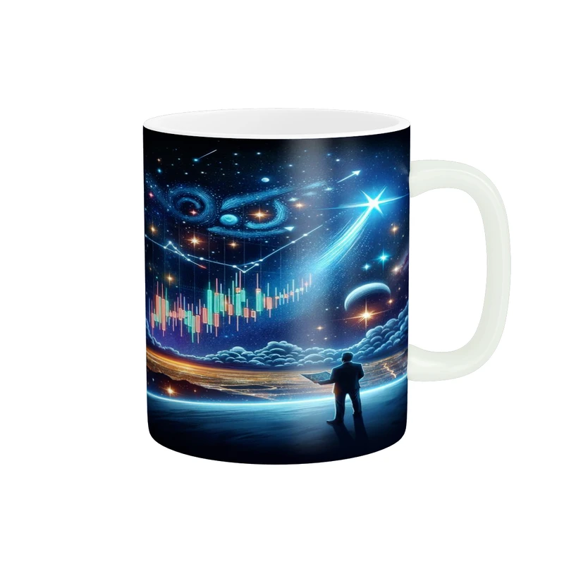 ماگ پادآفرین مدل ترید بورس بازارمالی تریدر کد p2999