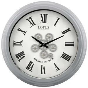 ساعت دیواری لوتوس مدل GC-300308-GRAY