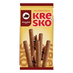 بیسکوئیت قلمی با مغز کرم شکلات کریسکو - 140 گرم