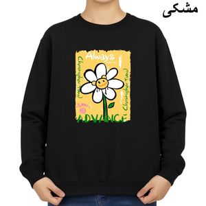 سویشرت زنانه مدل گل و شکلک