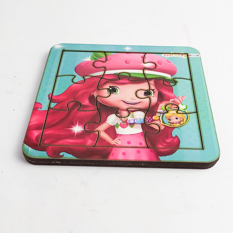 پازل 9 تکه محصولات امید مدل کارتون مجموعه دو عددی