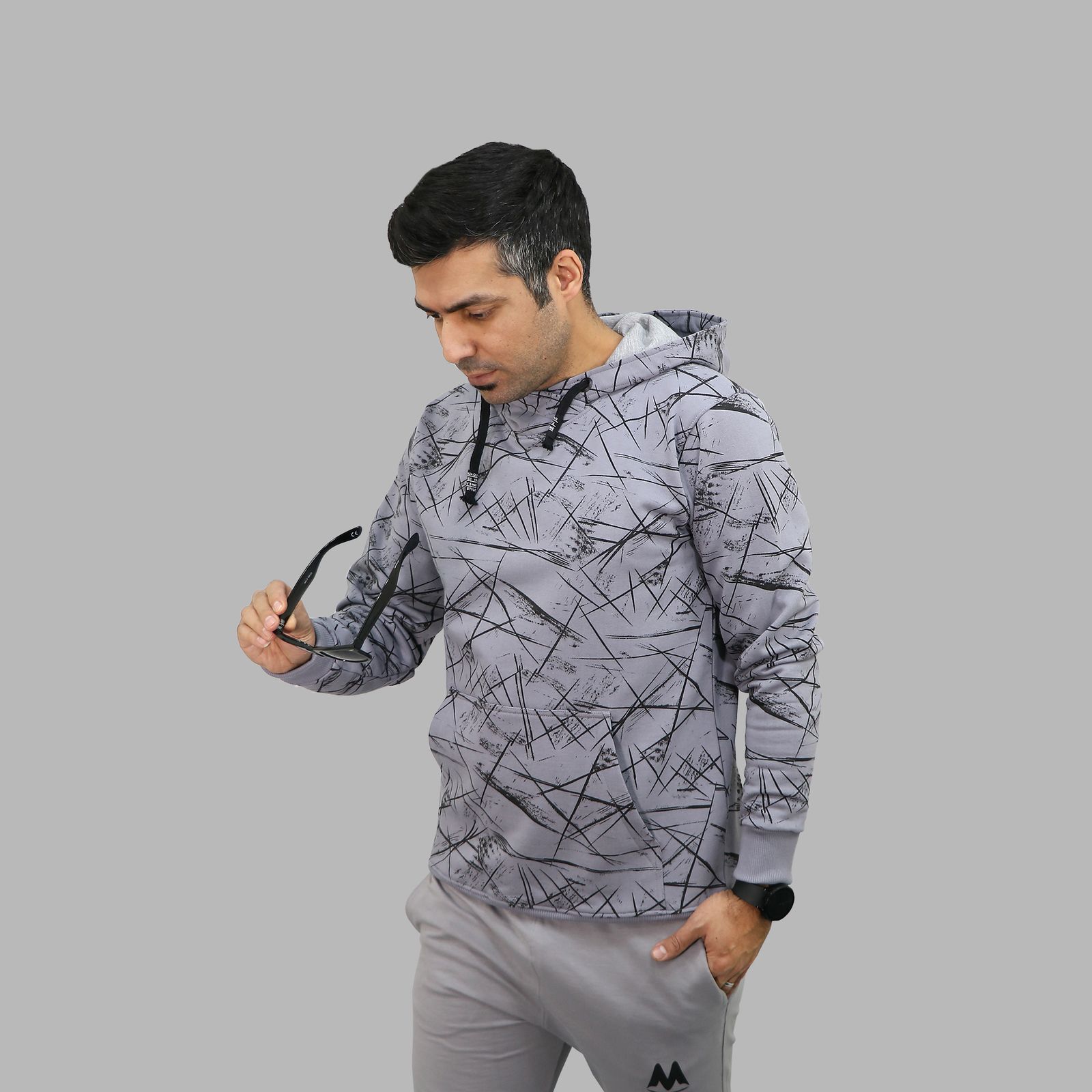 هودی مردانه مالدینی مدل 123 -  - 14