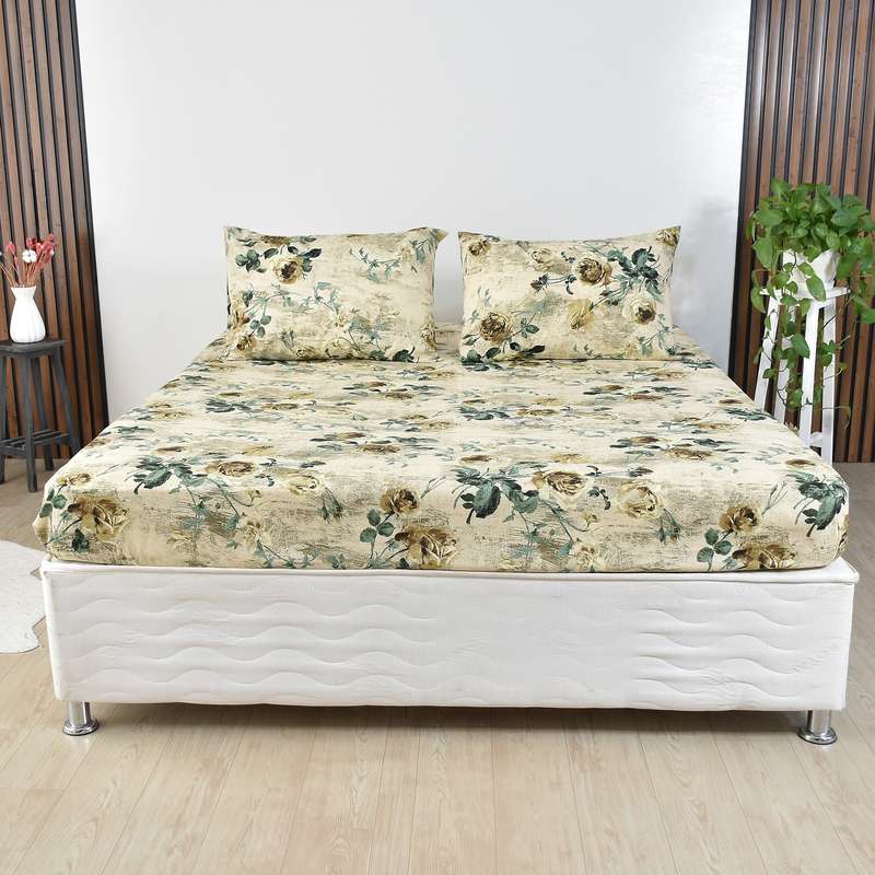 سرویس ملحفه بومرنگ مدل TNB-160 دونفره 3 تکه