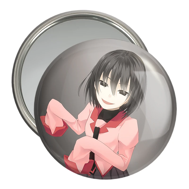 آینه جیبی خندالو مدل شینوبو اوشینو انیمه مونوگاتاری  کد 16181