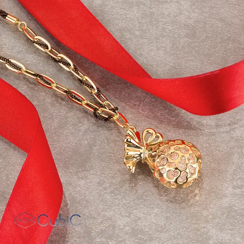 گردنبند زنانه کوبیک مدل QN-59937