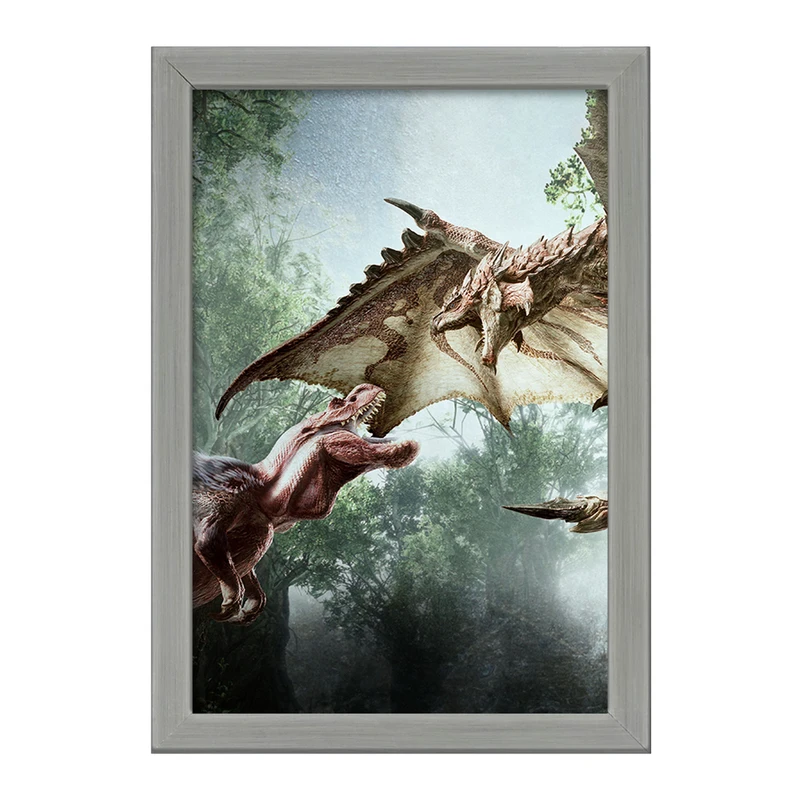 تابلو خندالو طرح بازی شکارچی هیولا (Monster Hunter) کد 33204