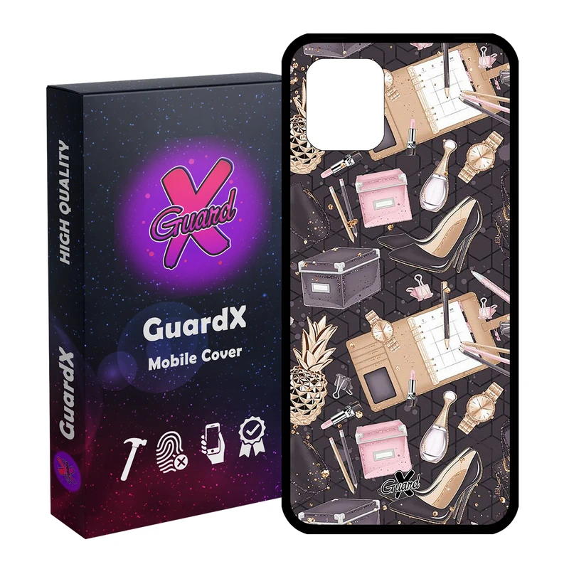 کاور گارد ایکس طرح دخترانه مدل Glass10310 مناسب برای گوشی موبایل سامسونگ Galaxy Note 10 Lite