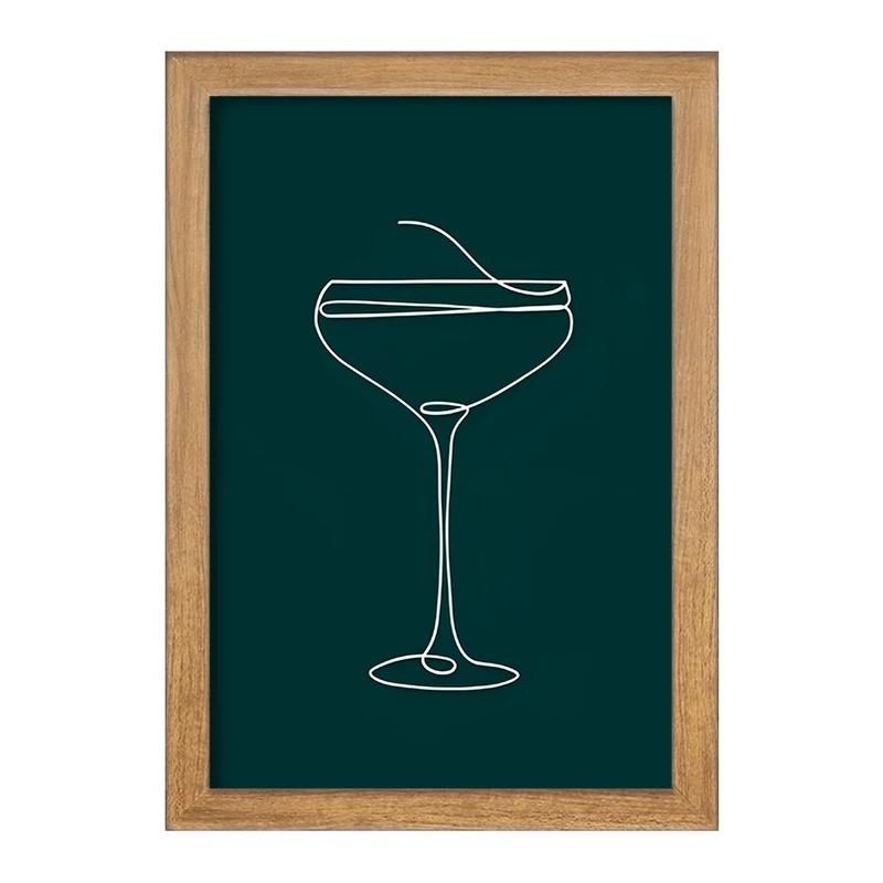 تابلو خندالو مدل گیلاس نوشیدنی کد F10425