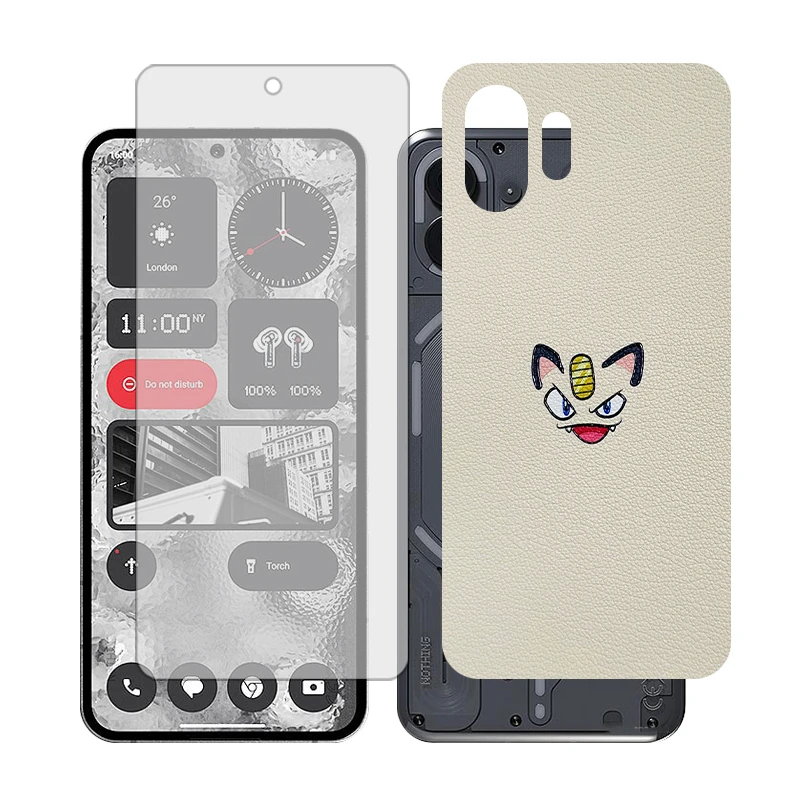 محافظ صفحه نمایش مات گلس مدل Together مناسب برای گوشی موبایل ناتینگ 2 Phone به همراه برچسب پوششی پشت گوشی