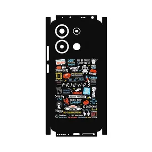 MAHOOT Friends 2-FullSkin Cover Sticker for Xiaomi Redmi Note 13 4G