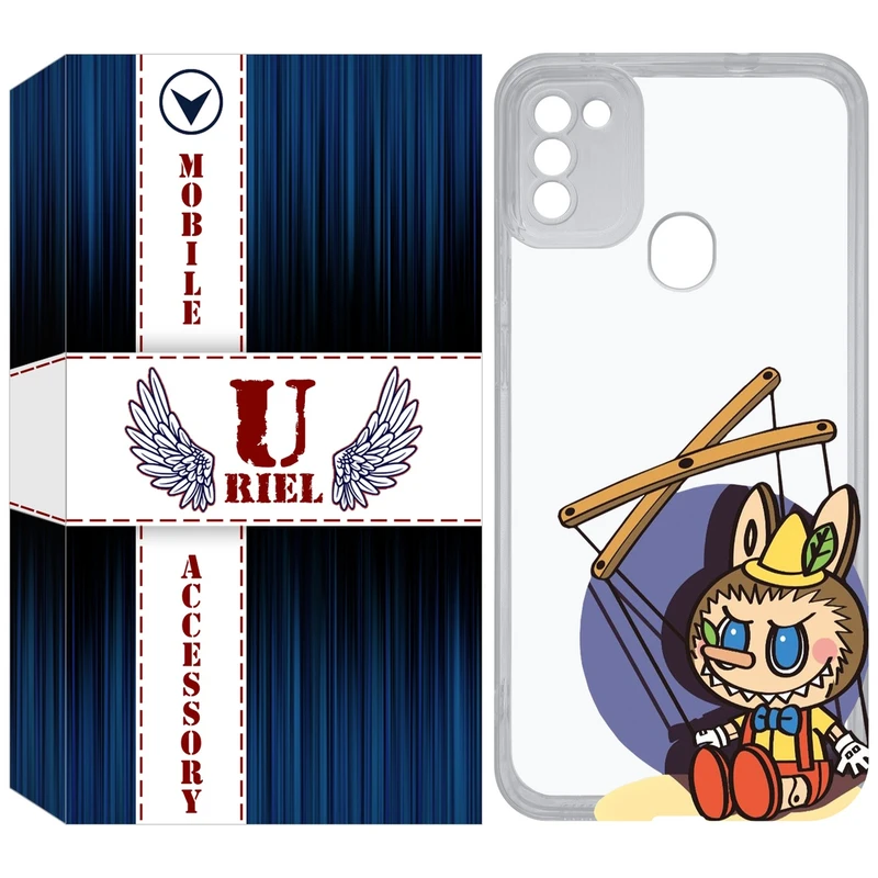 کاور یوریل مدل Clear کد 108 طرح لبوبو Labubu مناسب برای گوشی موبایل سامسونگ Galaxy A11 / M11