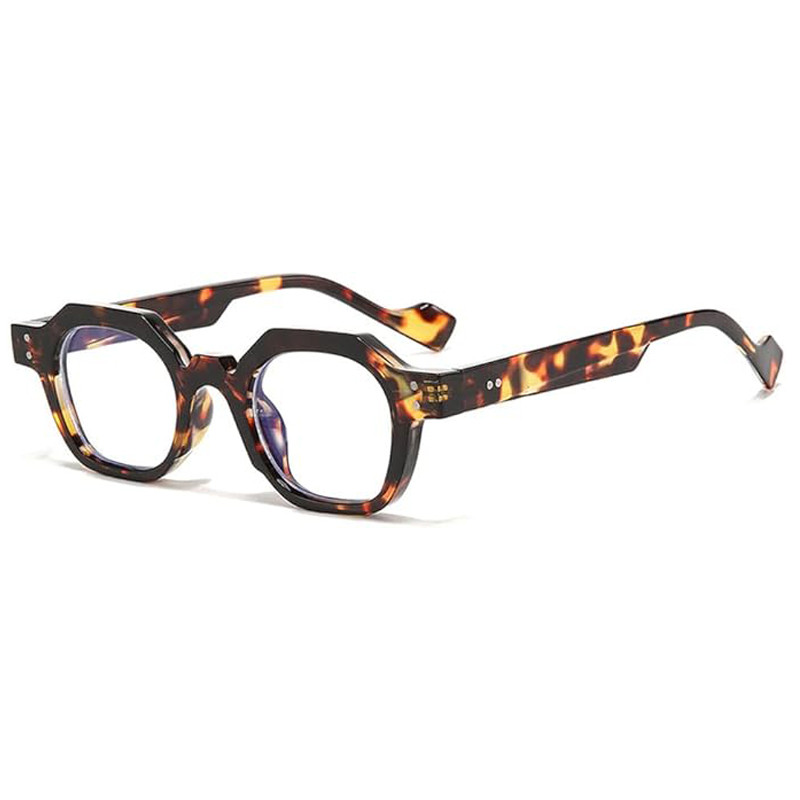 فریم عینک طبی ویفرر مدل SZ2002 Leopard مناسب صورت گرد و بیضی