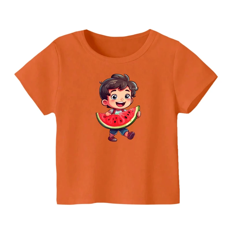 تی شرت آستین کوتاه بچگانه مدل پسرک یلدایی کد 5